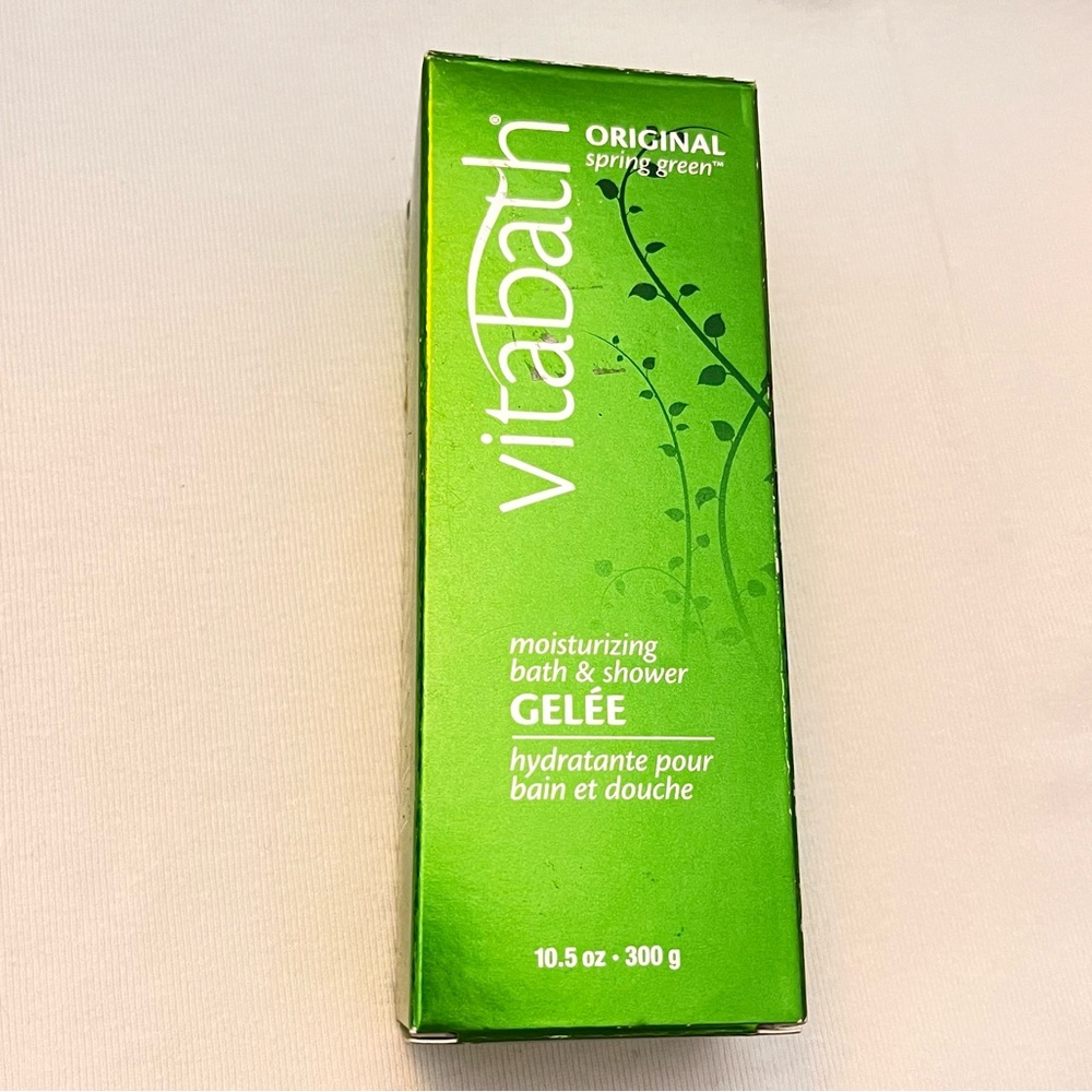 Vitabath Original Spring Green Moisturizing Bath & Shower Gelee 10.5 oz/300 ml
